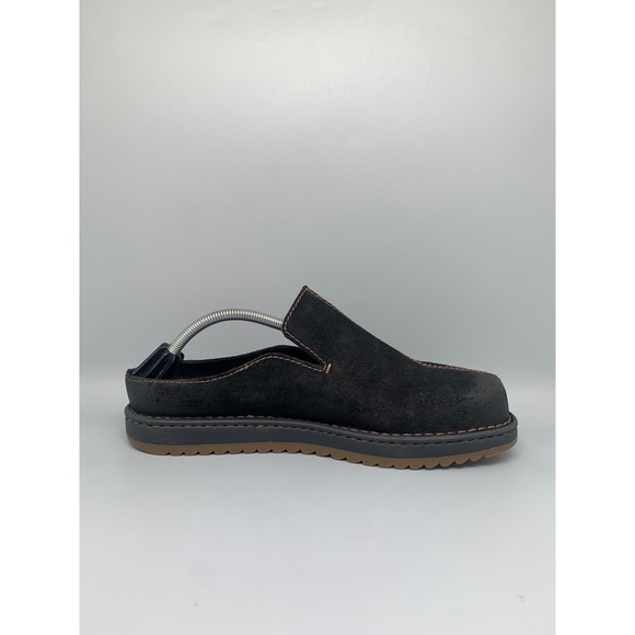 Born Jude BM0009409 Black Suede Leather Slip-On Mules Men's Sz 11 NEW - Picture 7 of 10